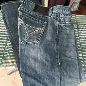 Pistol Bootcut Dark Wash Rock&Roll Demin Jeans 32x32